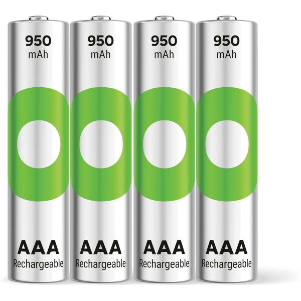 AAA Battery Rechargeable NiMH 950 mAh ReCyko 1.2V 4 PCs - Image 8