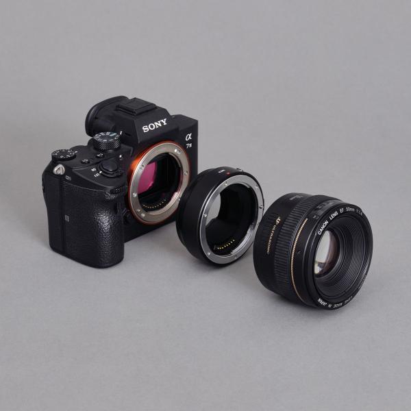 Lens Mount Adapter Canon (EF / EF-S) Lens To Sony E Camera Body Electronic - Image 4