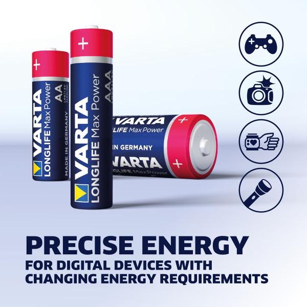 Varta MN-1300 Longlife Max Power D NO.4720 2PAK - Image 3