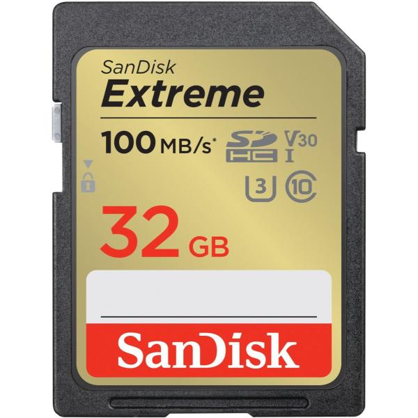 Extreme 32GB Memory Card Up To 100MB/s 1