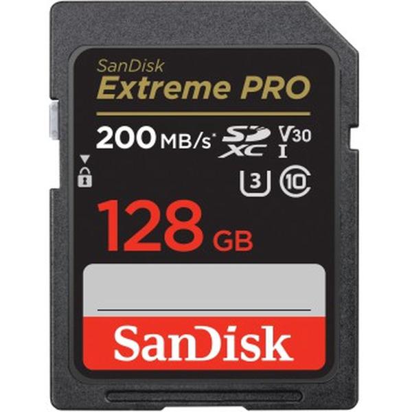 SDXC Extreme Pro 128GB 200/190 MB/s V30 Rescue Pro dl