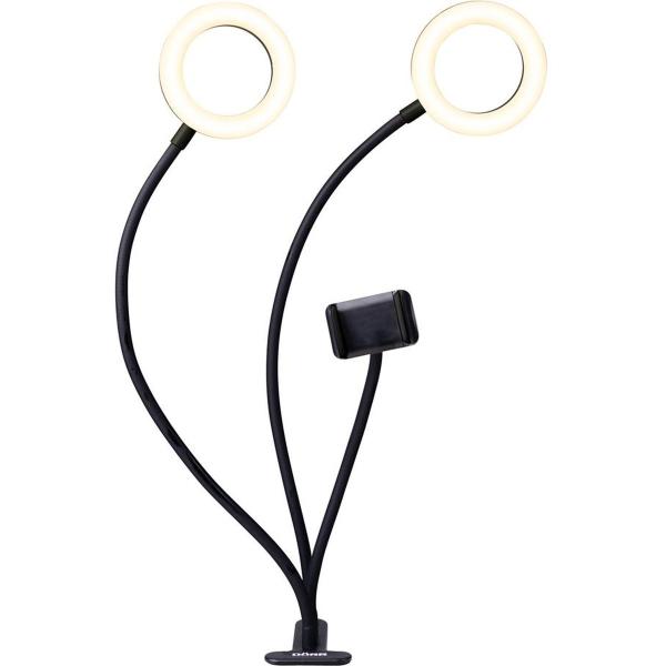LED Selfie Dual Ring Light SLR-12 Bi-Colour - Image 3