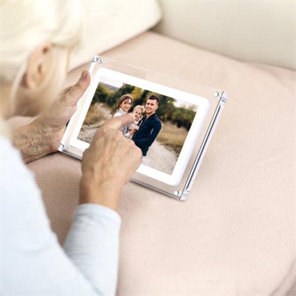 Frameo Digital Photo Frame HF-A101 Acryl Black 10.1 inch - Image 4
