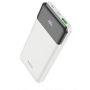 Hoco Powerbank 10.000 mAh USB-C Output QC 3.0 White - Image 3