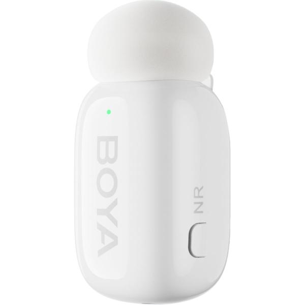 Boya MINI-13 - 2.4 GHz Ultra-Mini Wireless Microphone (White) - 2TX + 2RX - Image 5