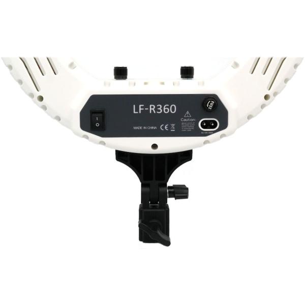 Caruba Round Vlogger 12 inch LED Set w/ Bag - White - Image 4