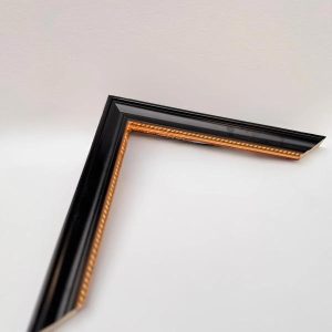 Fotolijst Maatwerk 40x60 Goldweave Noir