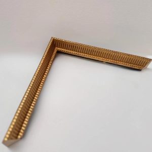 Fotolijst Maatwerk 40x60 Cannelure smal goud