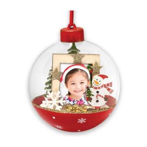 Foto Kerstbal Loek LS448 3,5x4,5 ø10 cm