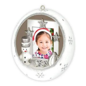 Foto Kerstbal Harlo LS446 3,5x4,5 ø10 cm