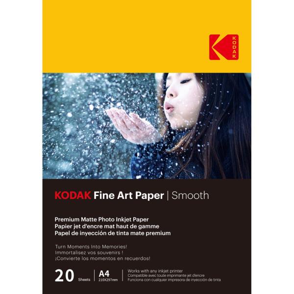 Kodak 20 Vellen Van 230G/MÂ² Fotopapier Mat A4 Formaat - Image 3