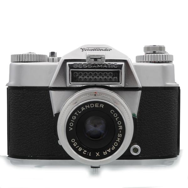 Voigtländer Bessamatic met 50mm f2.8 color Skopar Lens Occasion