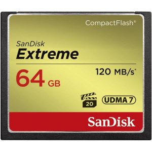 CF Extreme 64GB 120MB/Sec 85 MB Write UDMA 7