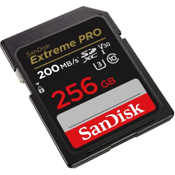 Extreme Pro 256GB SDHC Memory Card UHS-I - Image 3