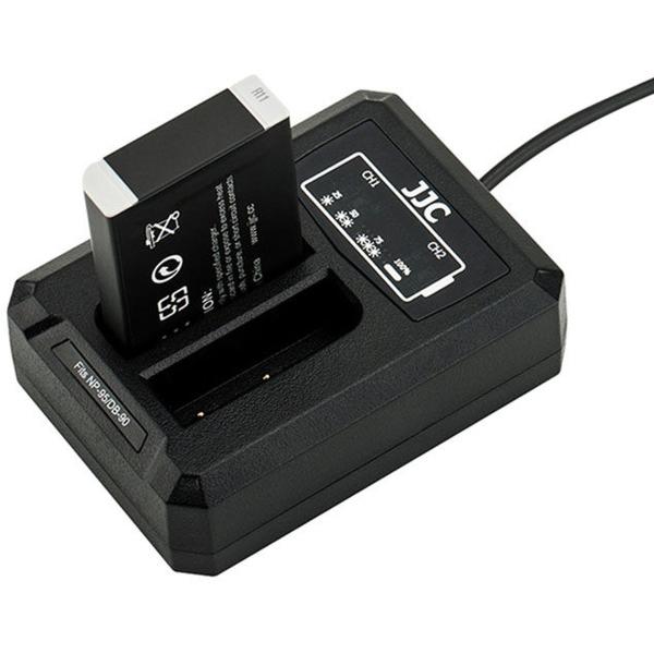 JJC DCH-NP95 USB Dual Charger (Fujifilm NP-95 / Ricoh DB-90) - Image 5