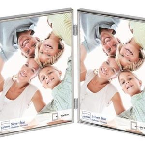 Fotolijst Dörr Metallrahmen Silver Star Toskana Twin 10×15 silber