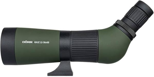 Dorr Kauz Zoom-Spektiv Spotting Scope met zoomfunctie 12 - 36x60 mm
