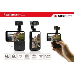 Agfaphoto Mini Gimbal Camera 3 Axes 3.5 Touch Screen