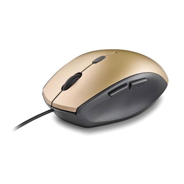 NGS Moth Ergonomische Bedrade Muis met USB Type-C - Goud - Image 3