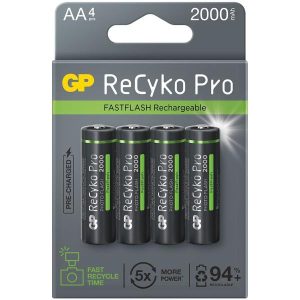 Pro Photoflash AA Blister 4 Rechargeable