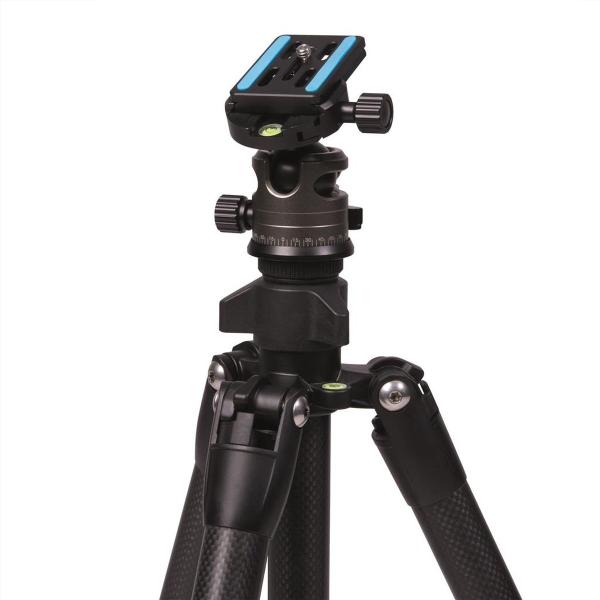 Dorr Racer CR-1440 Carbon Tripod w/ CNC-30 Ball Head - Image 6