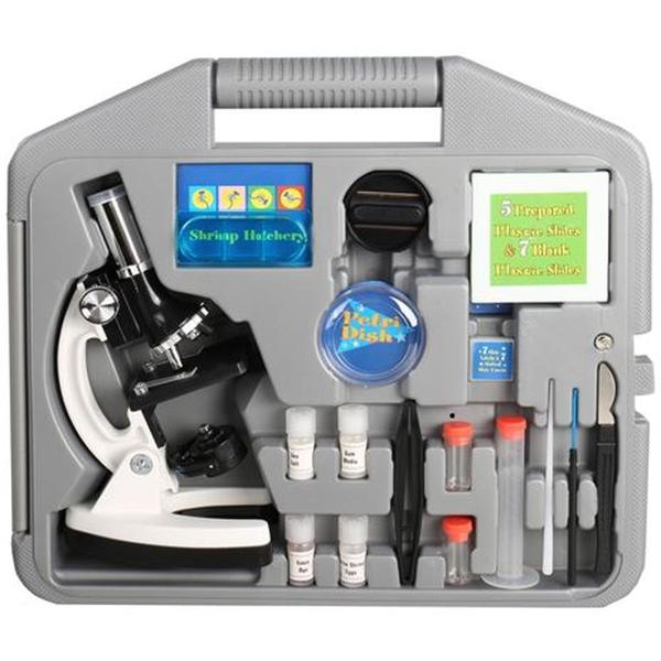 Junior Microscope Set 100 400 And 900X In Case - Image 6
