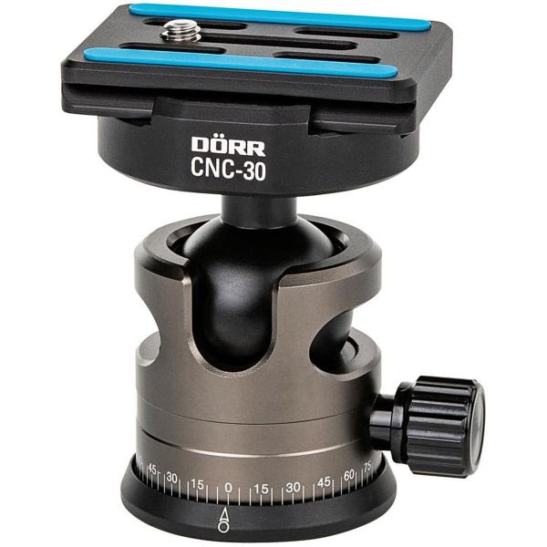 Dorr Racer CR-1440 Carbon Tripod w/ CNC-30 Ball Head - Image 4