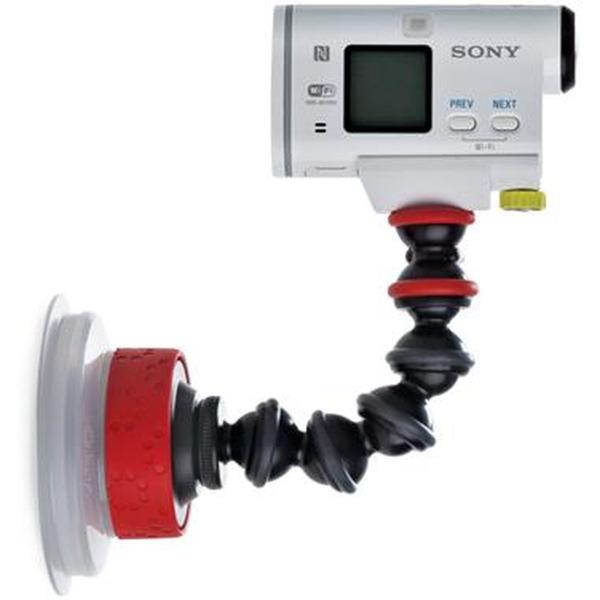 Gorillapod Suction Cup & Gorillapod Arm Black/Red - Image 5