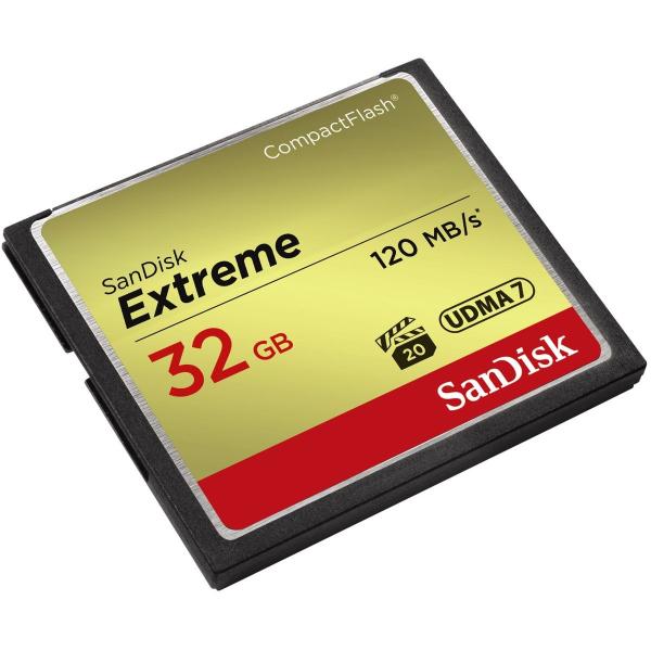 Sandisk CF Extreme 32GB 120MB/s 85MB Write UDMA 7 - Image 3