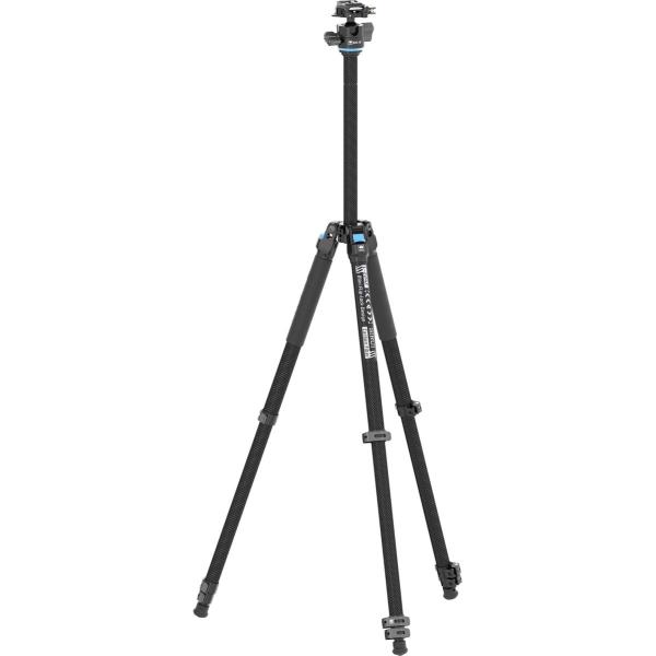 Sirui Landscape Carbon Tripod Kit L-224F + KS-10 Head (w/ Flip Lock) - Image 8