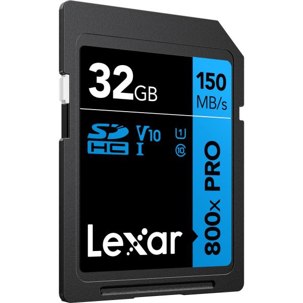 Lexar SDXC 800X Pro Blue Series 32GB UHS-1 V10 - Read 150MB/s - Image 3