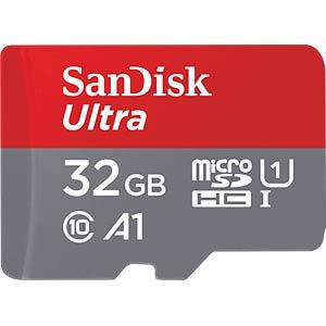 SanDisk 32GB Ultra MicroSDHC + SD Adapter