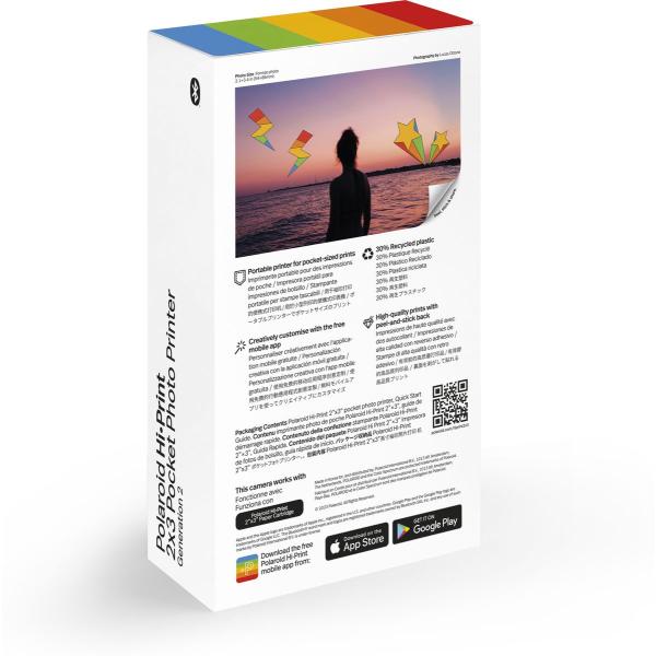 Polaroid Hi-Print 2x3 Pocket Photo Printer Gen 2 - Black - Image 3