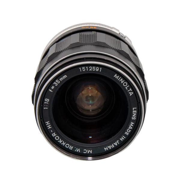 Minolta MC W.Rokkor - HH 35mm f/1.8 Minolta-SR mount Occasion - Image 3
