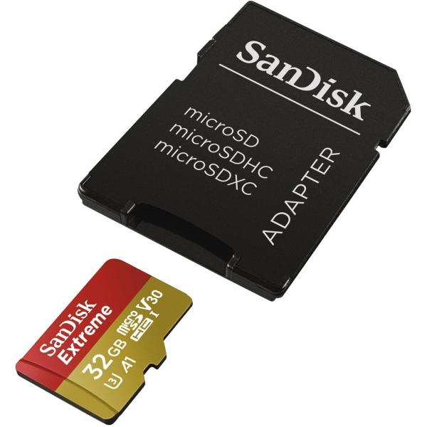 SanDisk MicroSDHC Extreme 32GB 100MB/60MB.U3.V30.A1 Action Cam - Image 3