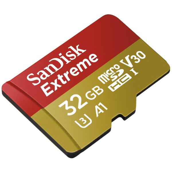 SanDisk MicroSDHC Extreme 32GB 100MB/60MB.U3.V30.A1 Action Cam - Image 5