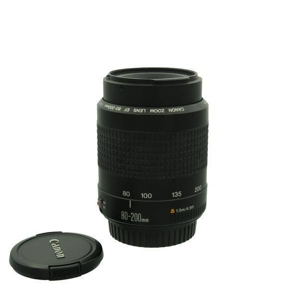 Canon zoom lens EF 80-200mm f4.5-5.6 II Occasion - Image 2