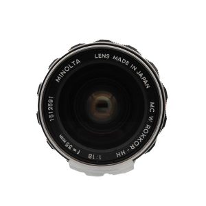 Minolta MC W. Rokkor-HH 35mm f1.8 Occasion